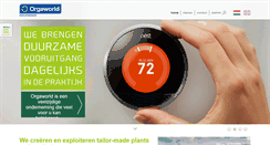 Desktop Screenshot of orgaworld.nl