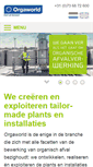 Mobile Screenshot of orgaworld.nl