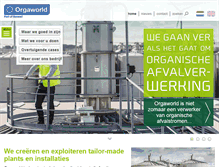 Tablet Screenshot of orgaworld.nl